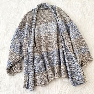 Vince Blue Grey Knit Cardigan